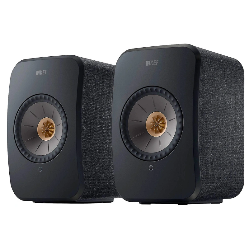 KEF LSX II Carbon Black
