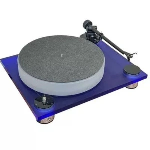Scheu Analog Cello Maxi R202 Ortofon Super OM 10 Satin Blue Acrylic