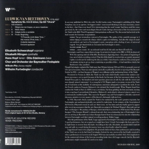 Wilhelm Furtwangler – Symphony No.9 "Choral"