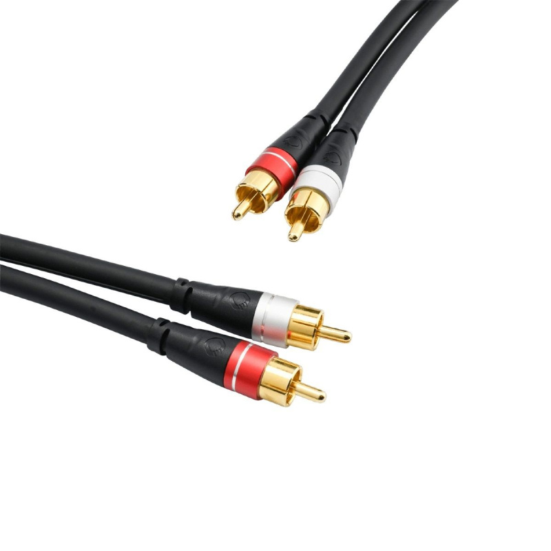 Oehlbach Audio RCA 0.75m Black