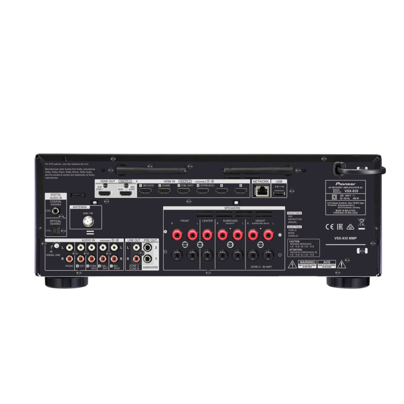 AV-ресивер Pioneer VSX-935 M2 Black