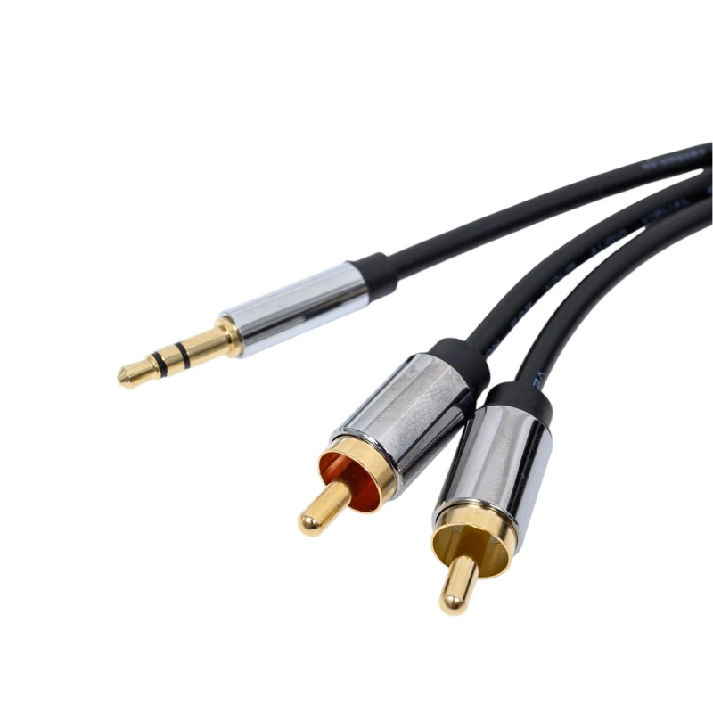 Vention Jack 3.5 M на 2RCA M 5m (P550AC500-S)