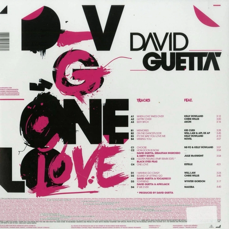 One Love (Pink Vinyl) 