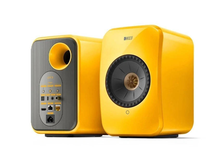 KEF LSX II Solaris Yellow