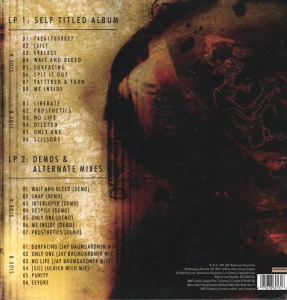 Slipknot (25th Anniversary Deluxe Edition Red And Black Mix Vinyl)