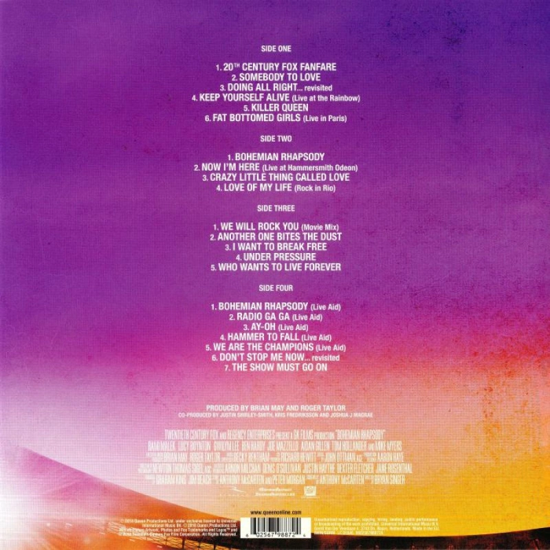 Bohemian Rhapsody (The Original Soundtrack)