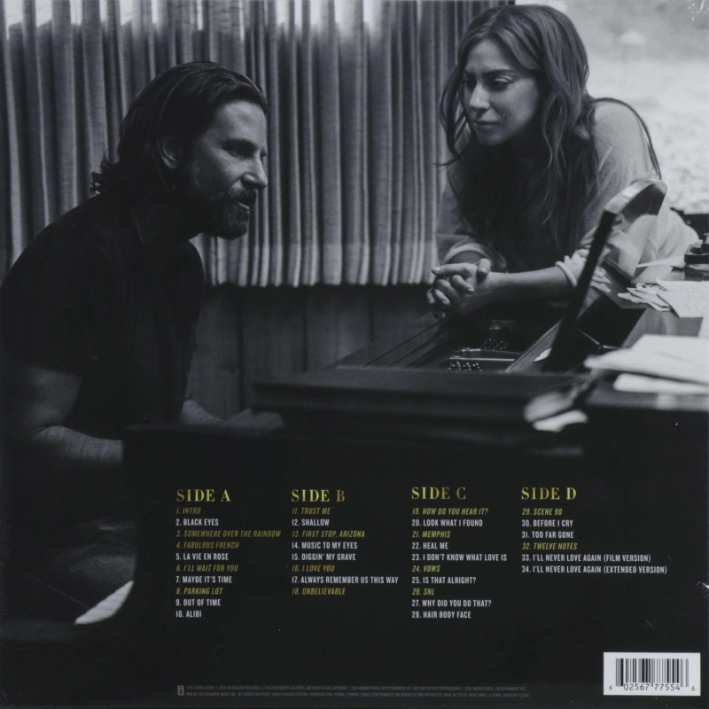 A Star Is Born Soundtrack (with Bradley Cooper)
