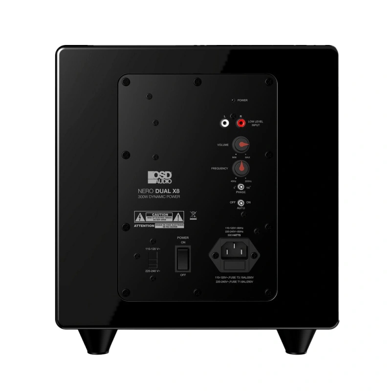 OSD Black Due Voce DUAL X8