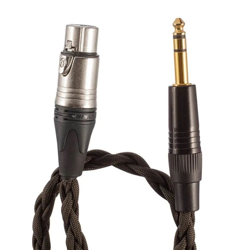 Hi-Fi Переходник премиум-класса, 4-pin Balanced XLR — Jack 6.3 мм