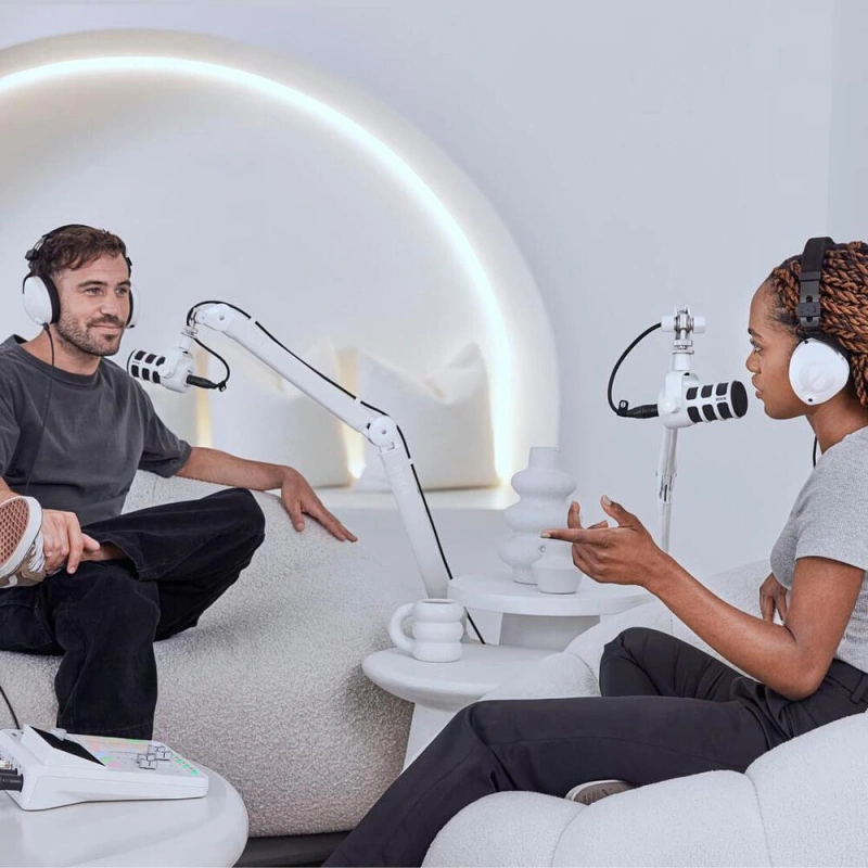 Студийный микрофон RODE PodMic White