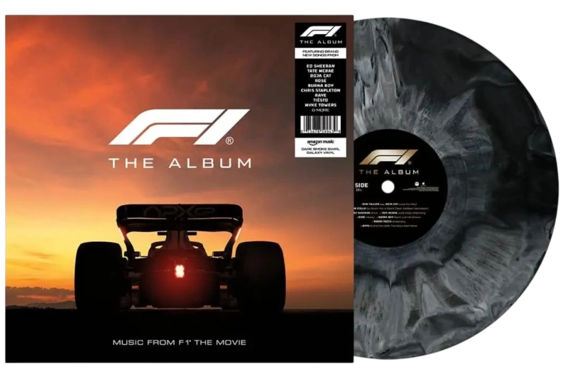 F1 The Album (Music From F1 The Movie) (Amazon Exclusive Dark Smoke Swirl Galaxy Vinyl)