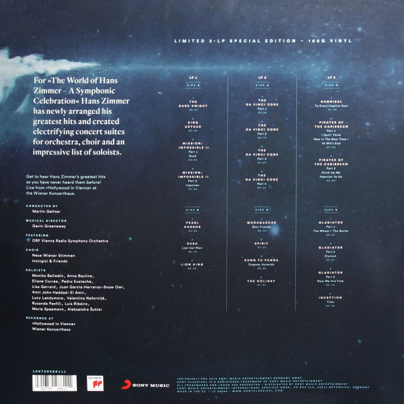 The World Of Hans Zimmer (A Symphonic Celebration)