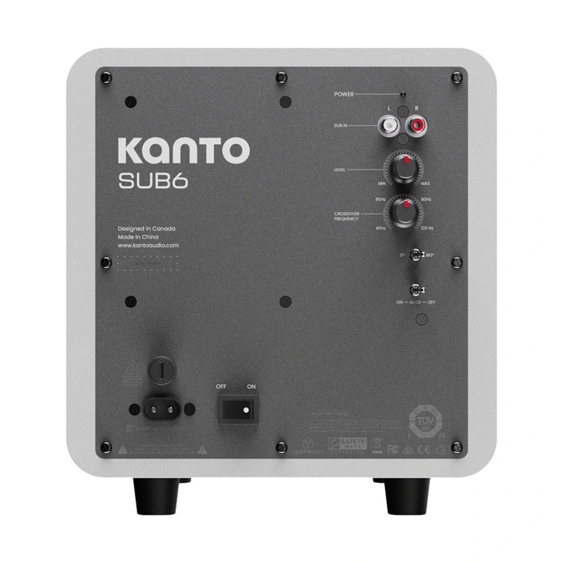 Kanto Audio SUB6 White