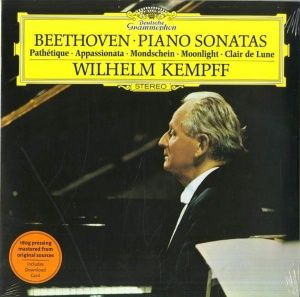 Wilhelm Kempff – Sonaten Nr. 8  "Pathétique" , Nr. 14 "Mondschein", Nr. 23 "Appassionata"