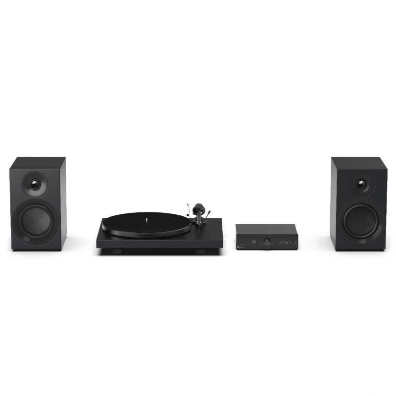 Pro-Ject Colourful Audio System E Satin Black