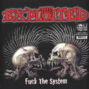 Fuck The System (Clear with Red & Black Splatter Vinyl)