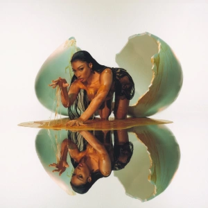 Megan (Opaque Metallic Silver Vinyl)