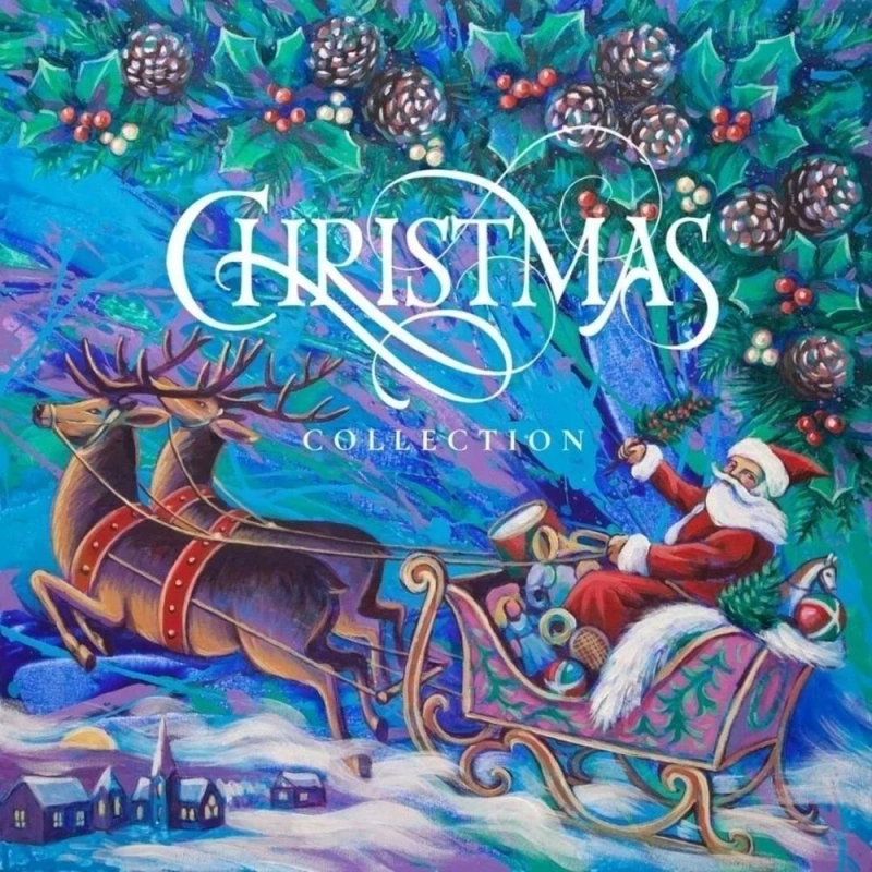 Christmas Collection (Splatter Crystal Clear & Solid White Vinyl)