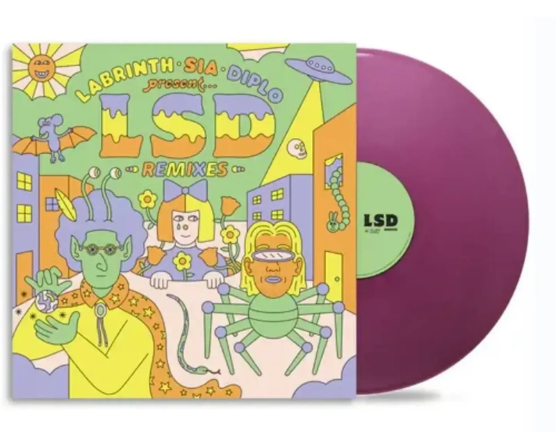 Present LSD – Remixes (Purple Vinyl)