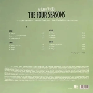 Solistes De France, Jean-Claude Hartemann  – The Four Seasons