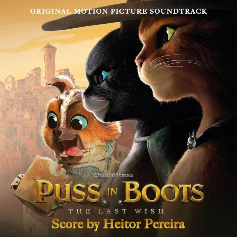 Puss In Boots: The Last Wish (Original Motion Picture Soundtrack) (Puss Orange Marbled Vinyl)
