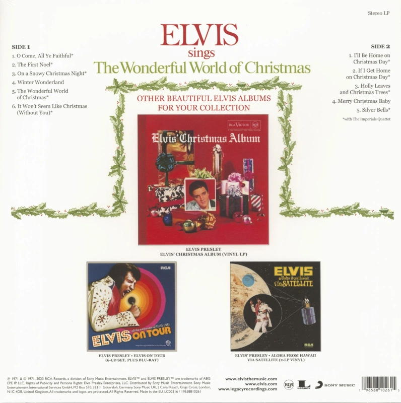 Elvis Sings: The Wonderful World Of Christmas
