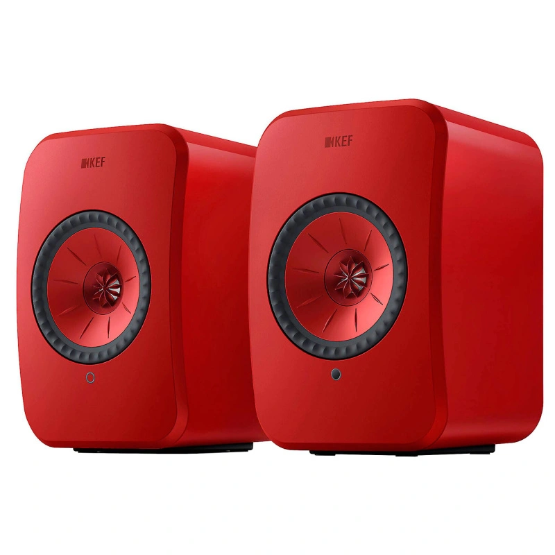 KEF LSX II Lava Red