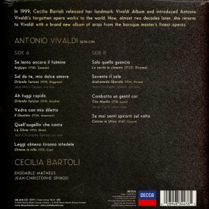 Cecilia Bartoli, Ensemble Matheus, Jean-Christophe Spinosi – Vivaldi: Antonio Vivaldi