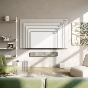 KEF XIO Soundbar Silver Grey
