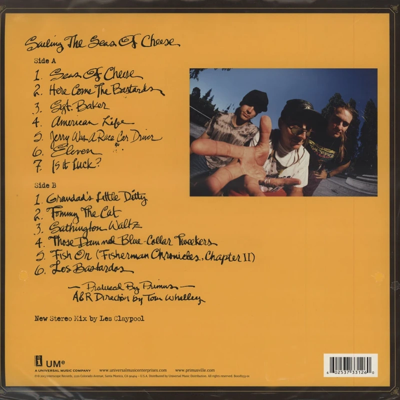 Sailing The Seas Of Cheese (New Stereo Mix Edition)