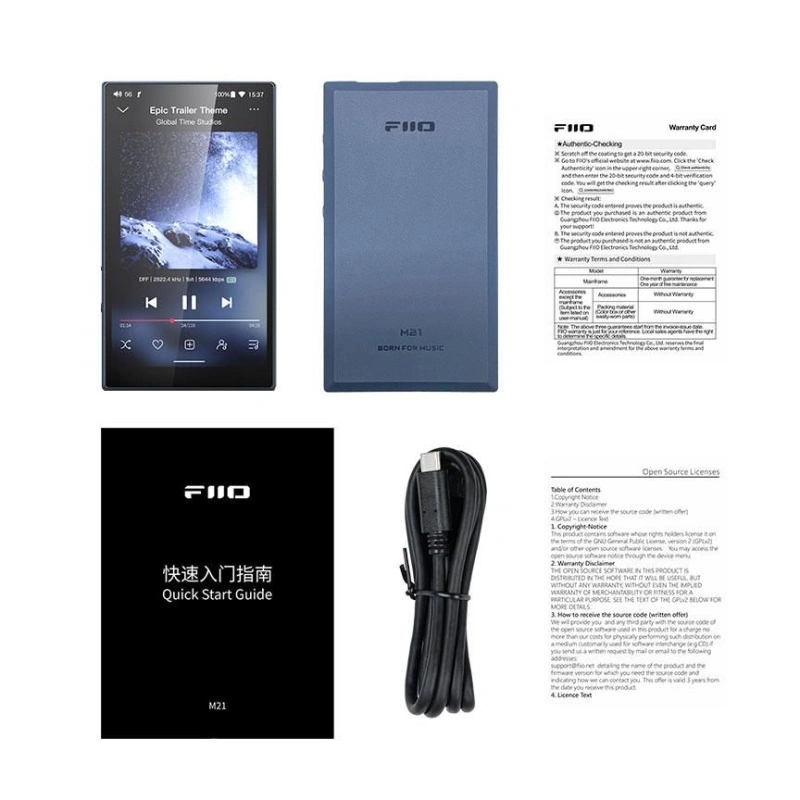 FiiO M21 Dark Blue