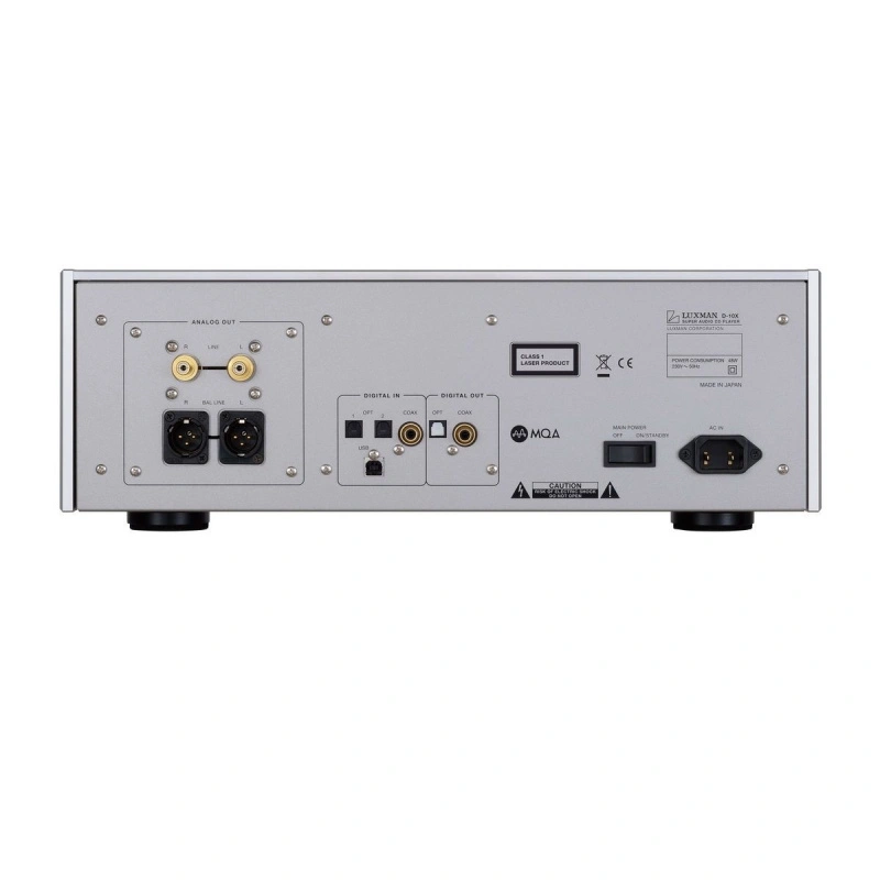 Luxman D-10X silver