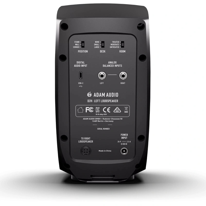 Студийные мониторы ADAM Audio D3V Black
