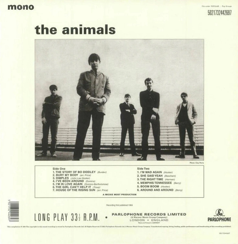 The Animals (Mono) (60th Anniversary Transparent Yellow Vinyl) 