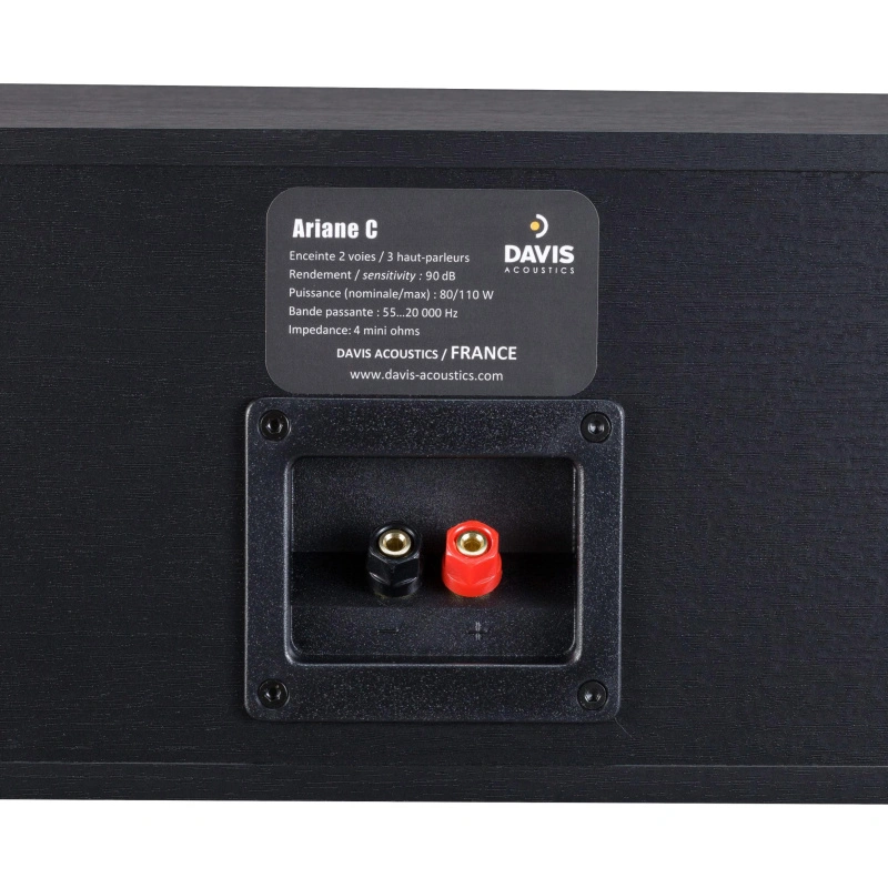 Davis Acoustics Ariane C Black