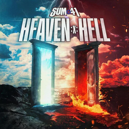 Heaven :x: Hell (Red & Black Quad With Blue Splatter Vinyl)