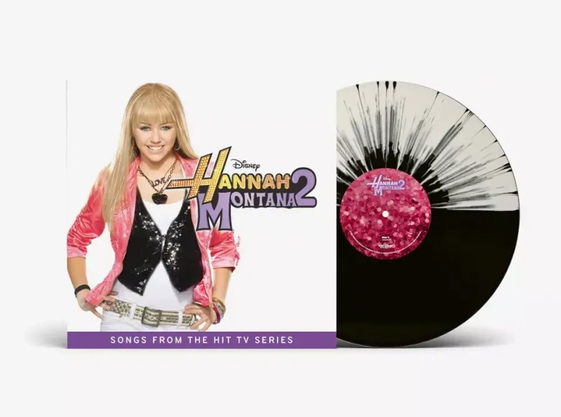 Hannah Montana – Hannah Montana 2 (Songs From The Hit Tv Series) (Stylized Black and White Vinyl)