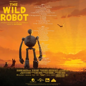 The Wild Robot (Original Motion Picture Soundtrack) (Hand-Poured Roz Blue & Purple Swirl Vinyl)