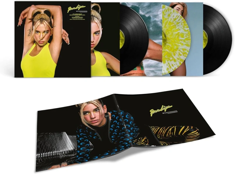 Future Nostalgia (Alternative Cover 5th Anniversary Special Edition Black / Clear with Yellow Splatter Vinyl)