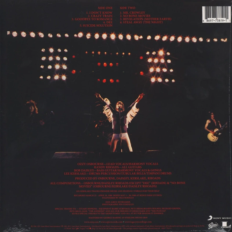 Blizzard Of Ozz