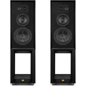 Wharfedale Super Linton (with stand) Black Oak