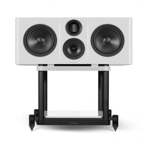 Wharfedale Elysian C + Stand Piano White