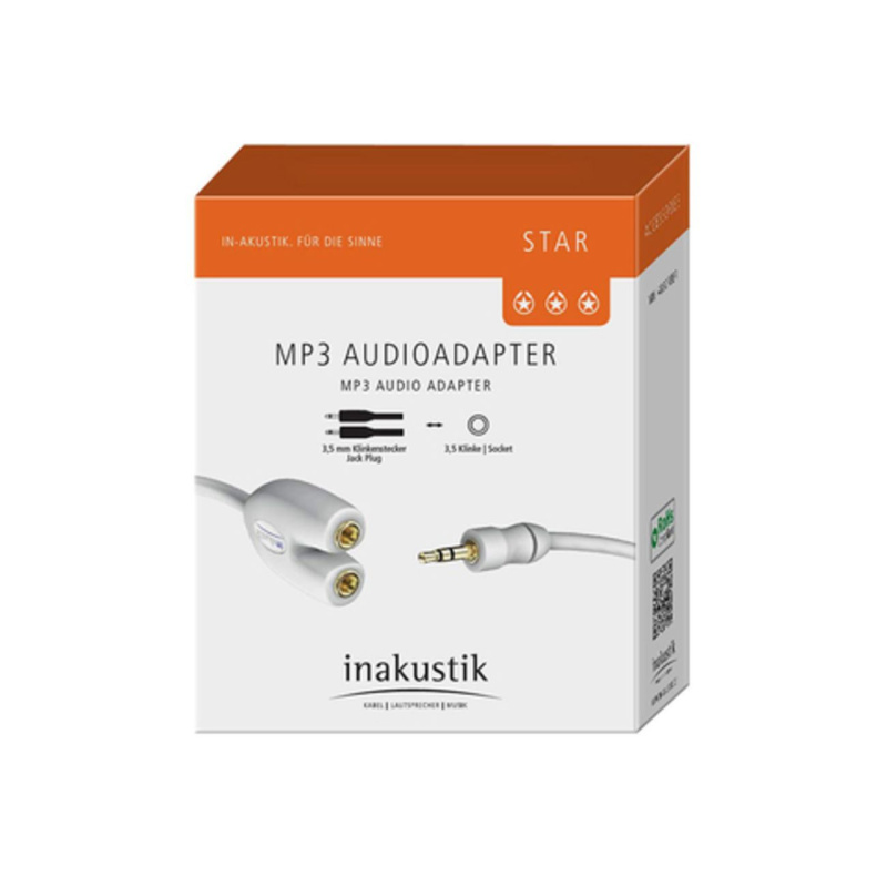 Inakustik Star MP3 Adapter 3.5 Phone 2 Phone (00310302)