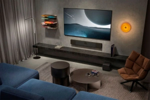 KEF XIO Soundbar Slate Black