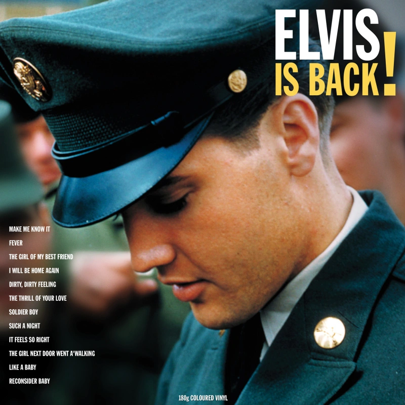 Elvis Is Back! (Alternative Cover Green Vinyl)