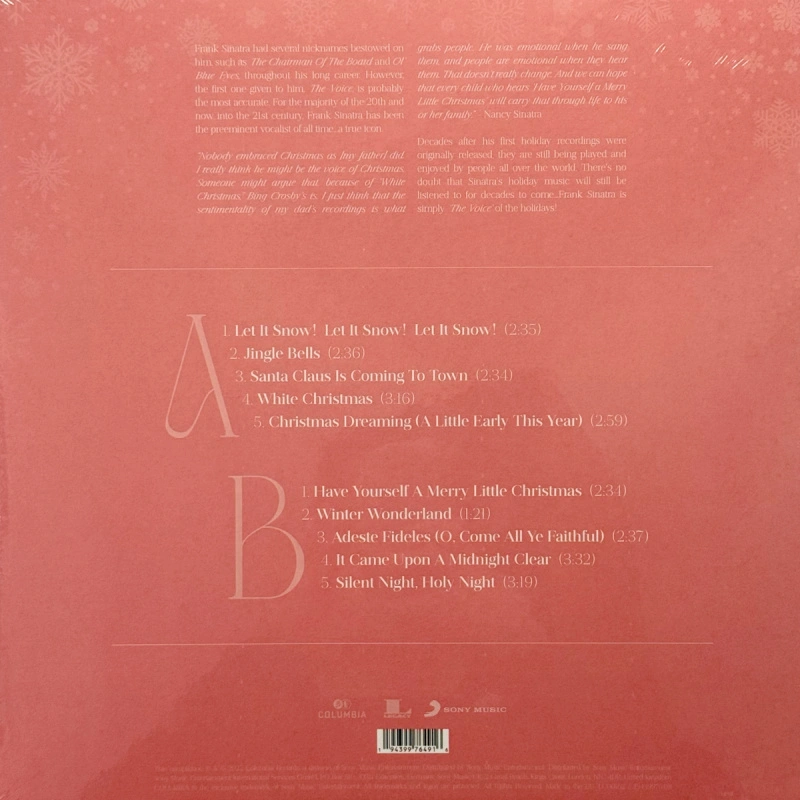 Christmas With Frank Sinatra (White Vinyl)