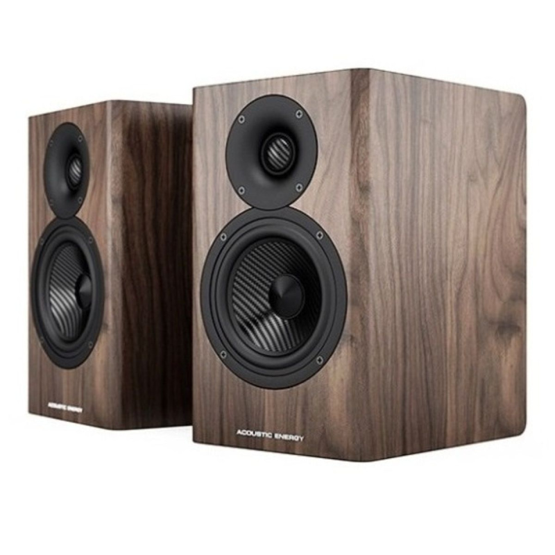 Acoustic Energy AE500  American Walnut wood veneer