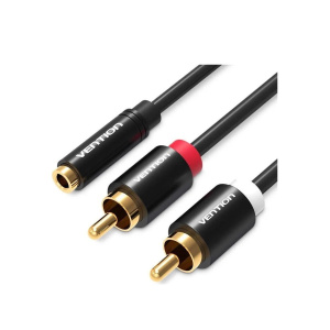 Vention Jack 3,5 mm F/2RCA M - 2м (VAB-R01-S200)