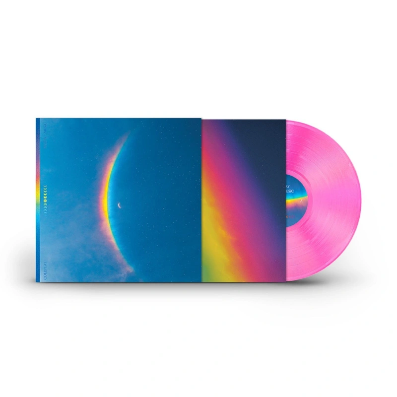 Moon Music (Pink Translucent Recycled Plastic Bottles Vinyl)