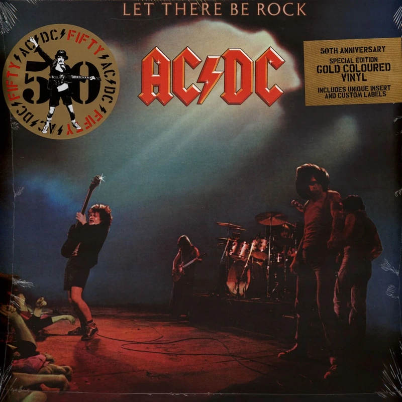 Let There Be Rock (50th Anniversary Special Edition Gold Vinyl) 